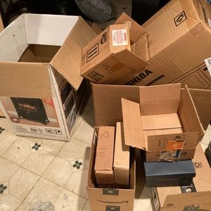 Free empty cardboard boxes